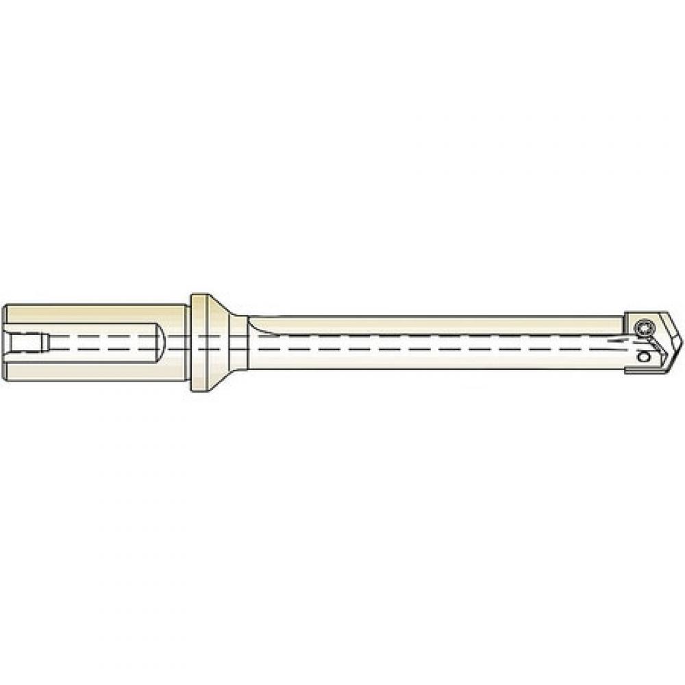 Z, 7/16~1/2 x 3/4 x 2-1/32 FLANGED STRAIGHT SHANK / FLUTE STANDARD SPADE DRILL HOLDER