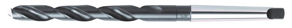 L601 Regular Length Taper Shank HSS Drill W/ Black Oxide - 9/32&#34;