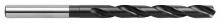 Nachi 1266270 - L531 Taper Length HSS Drill W/ Black Oxide - 3/64"