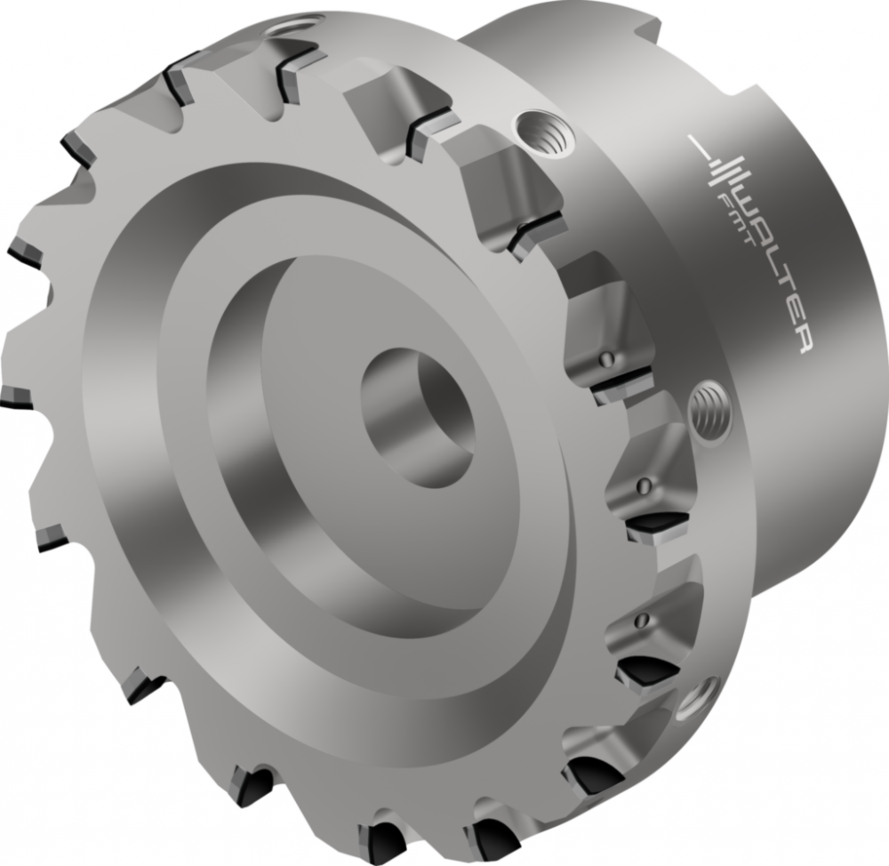 PCD face milling cutters
