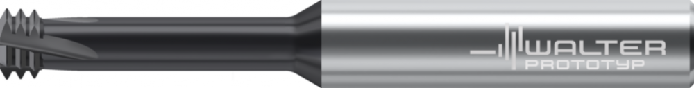 Solid carbide orbital thread mills
