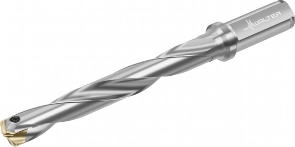 Exchangeable-tip drills
