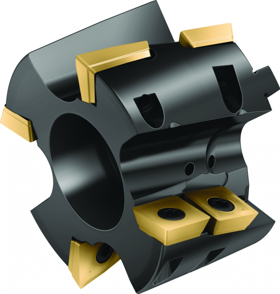 Front piece helical cutter